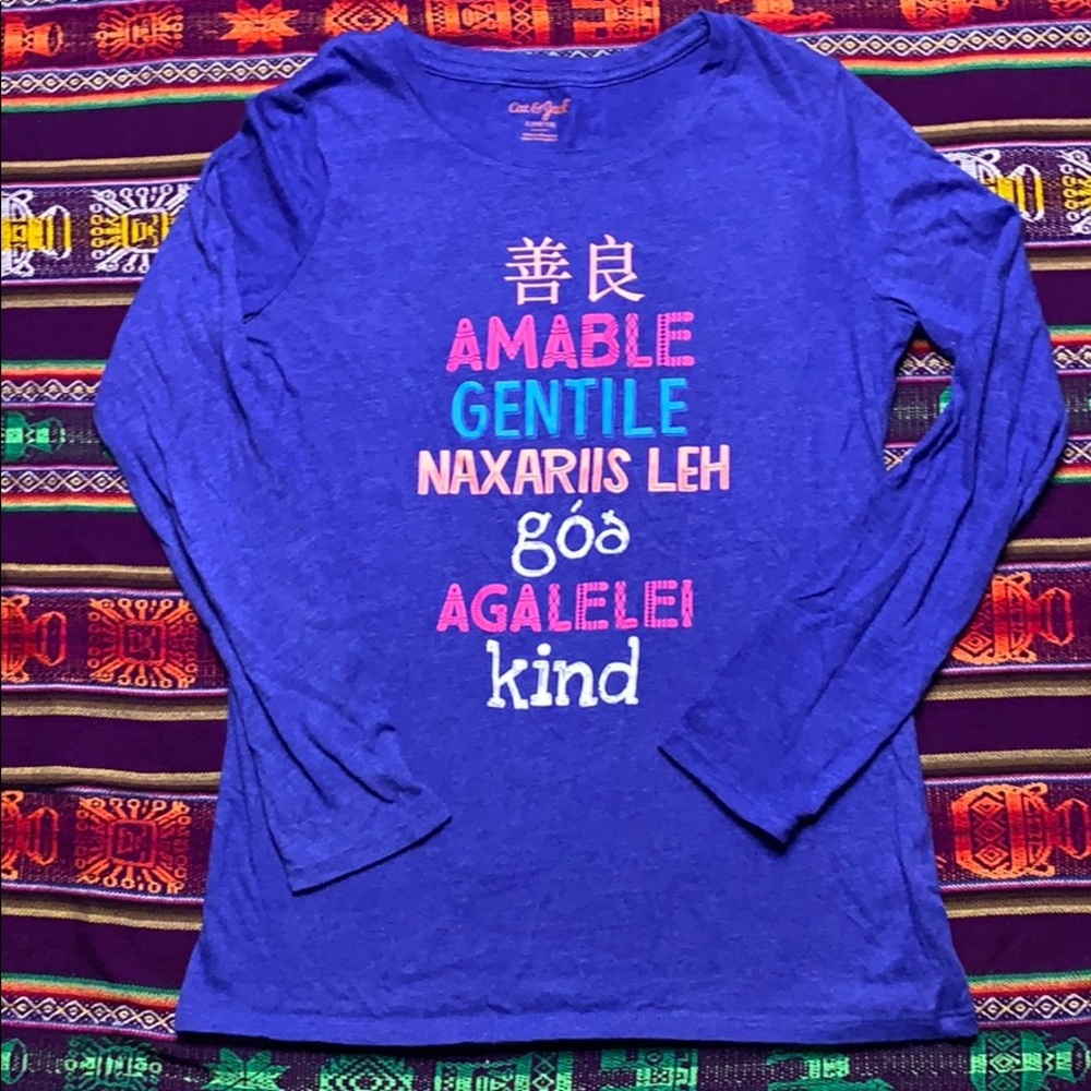 Long sleeve graphic T-shirt